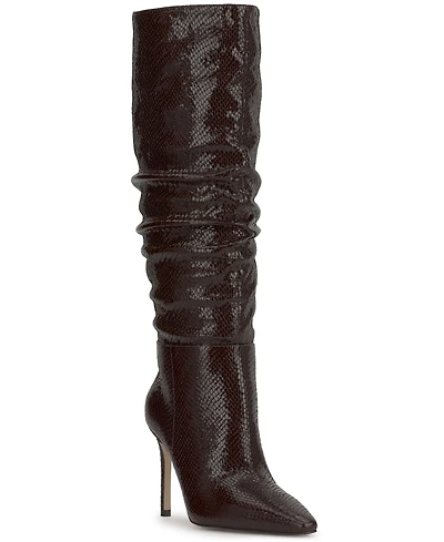 Jessica Simpson Women's Ohena Tall Stiletto Slouchy Boots