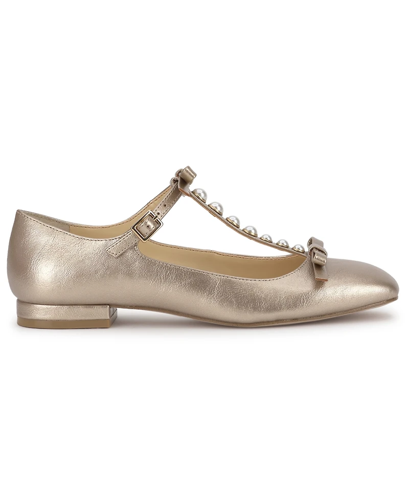 Jessica Simpson Women's Jolliya T-Strap Dress Flats