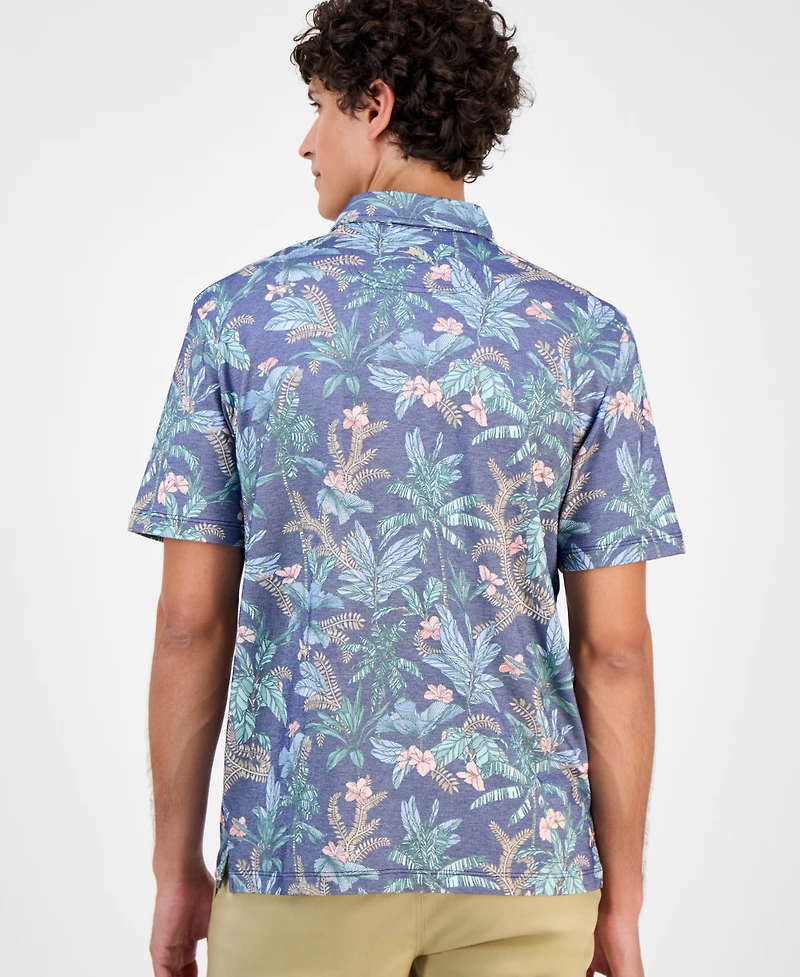 Tommy Bahama Men's Short Sleeve Bali Jungle Polo Shirt