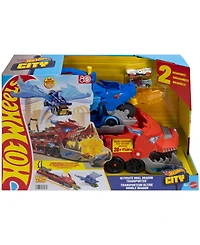 Hot Wheels Ultimate Dual Dragon Transporter Toy Cars