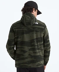 The North Face Men's Glacier Fleece Pullover Print Hoodie