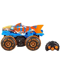 Hot Wheels Monster Trucks Tiger Shark Climber Rc Vehicle Toy