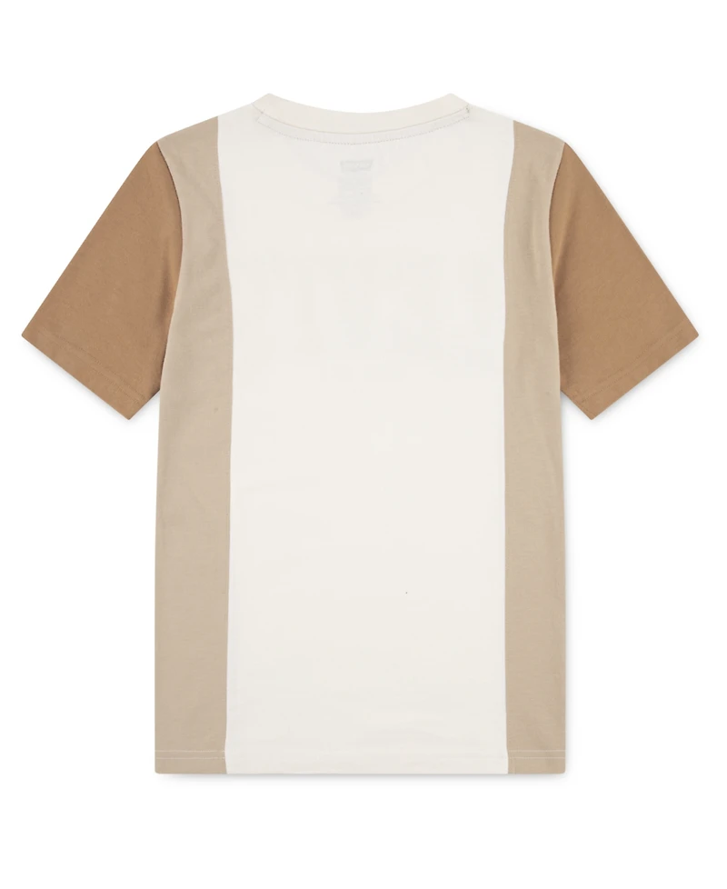 Levi's Big Boys Tri Colorblock Short Sleeve T-Shirt
