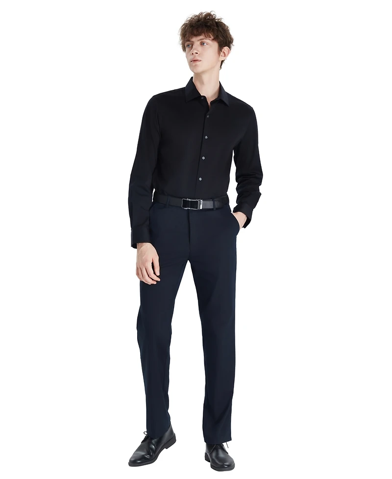 Bar Iii Men's Sateen Solid Dress Shirt, Macy's Exclusive