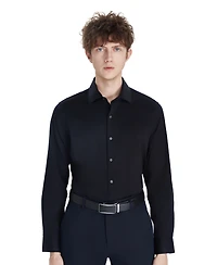Bar Iii Men's Sateen Solid Dress Shirt, Macy's Exclusive