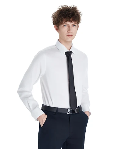 Bar Iii Men's Sateen Solid Dress Shirt, Macy's Exclusive
