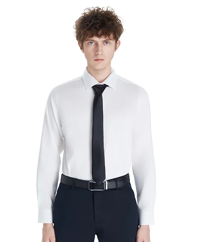 Bar Iii Men's Sateen Solid Dress Shirt, Macy's Exclusive