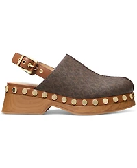 Michael Kors Women's Esra Round Toe Clogs