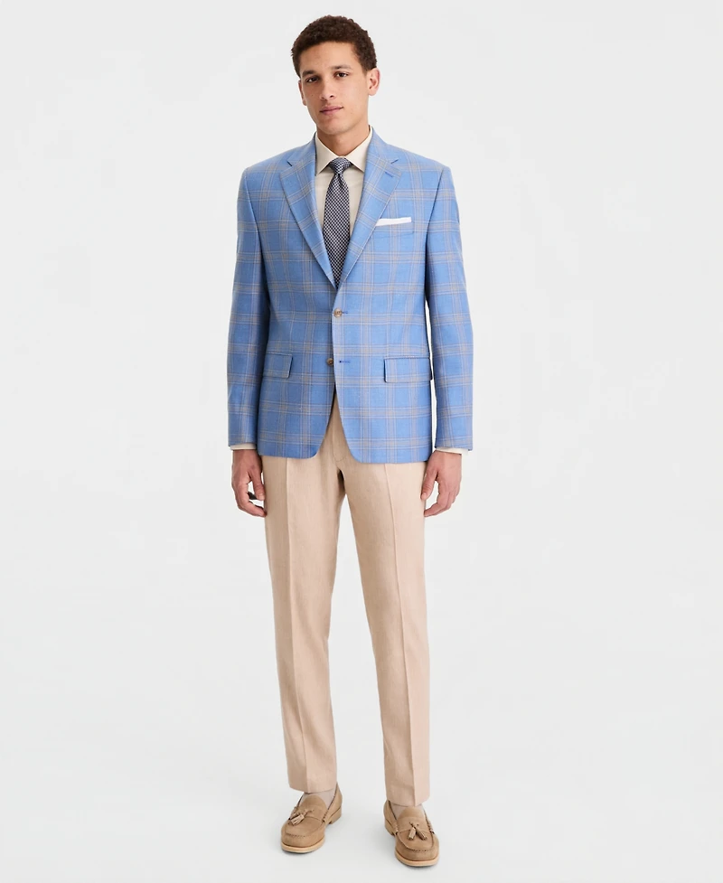 Michael Kors Men's Classic-Fit Wool Blend Sport Coats