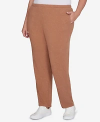 Ruby Rd. Plus Pull On Cozy Hatchi Pants