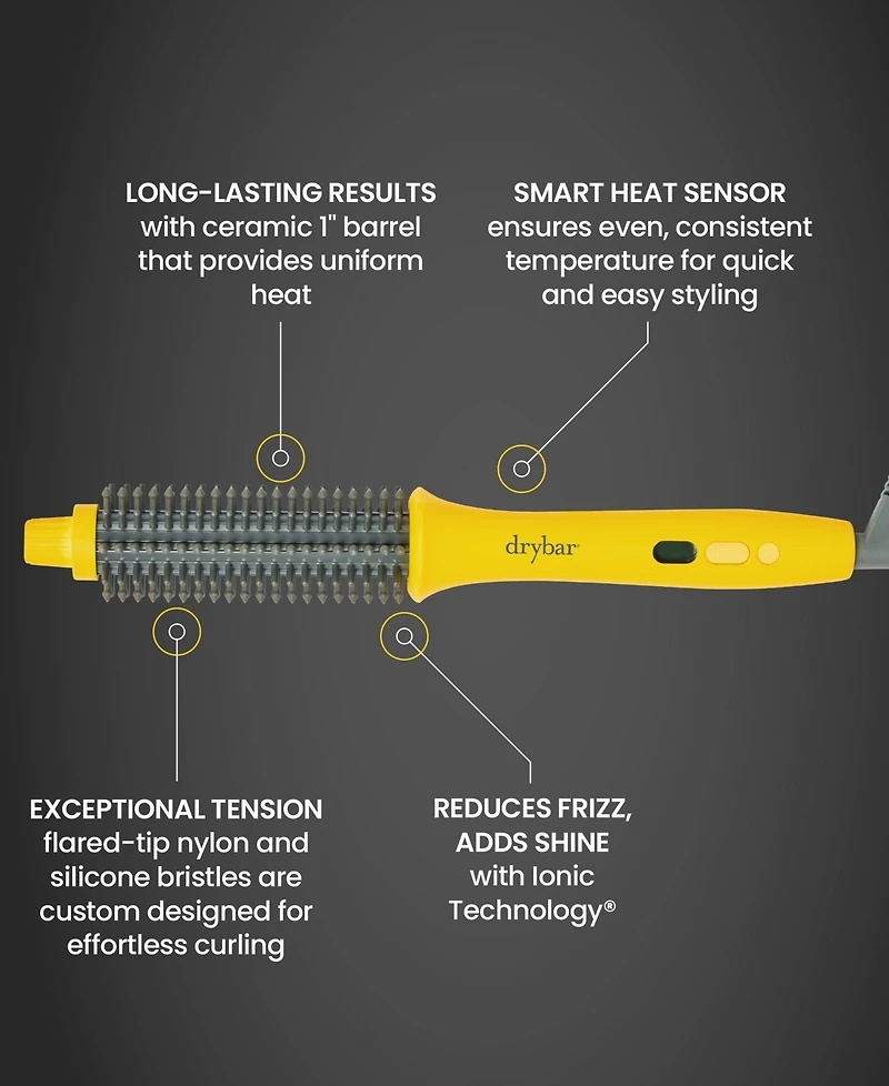 Drybar The Curl Party Heated Curling Round Brush