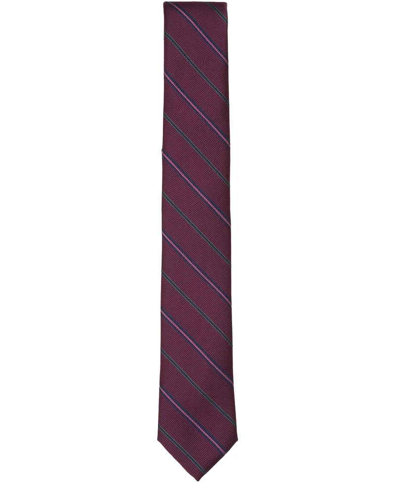 Bar Iii Men's Montrose Stripe Pattern Tie, Macy's Exclusive