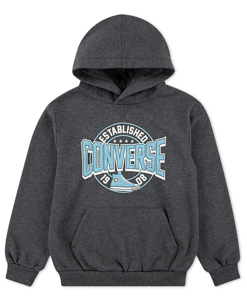 Converse Big Boys Heritage Established Pull On Hoodie