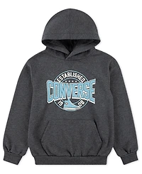 Converse Big Boys Heritage Established Pull On Hoodie