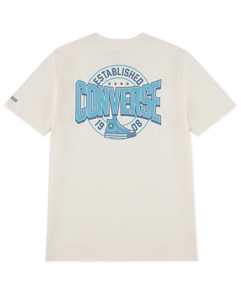 Converse Big Boys Old Sneaker Short Sleeve T-Shirt