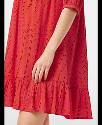 Scotch & Soda Women's and Printed Crinkle Mini Dress