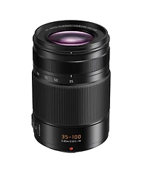 Panasonic Leica Dg Vario-Elmarit 35-100mm f/2.8 Lens, Bundle with Small Lens Case, 58mm Filter Kit, Lens Cleaner, Cleaning Kit and Lens Cap Tether