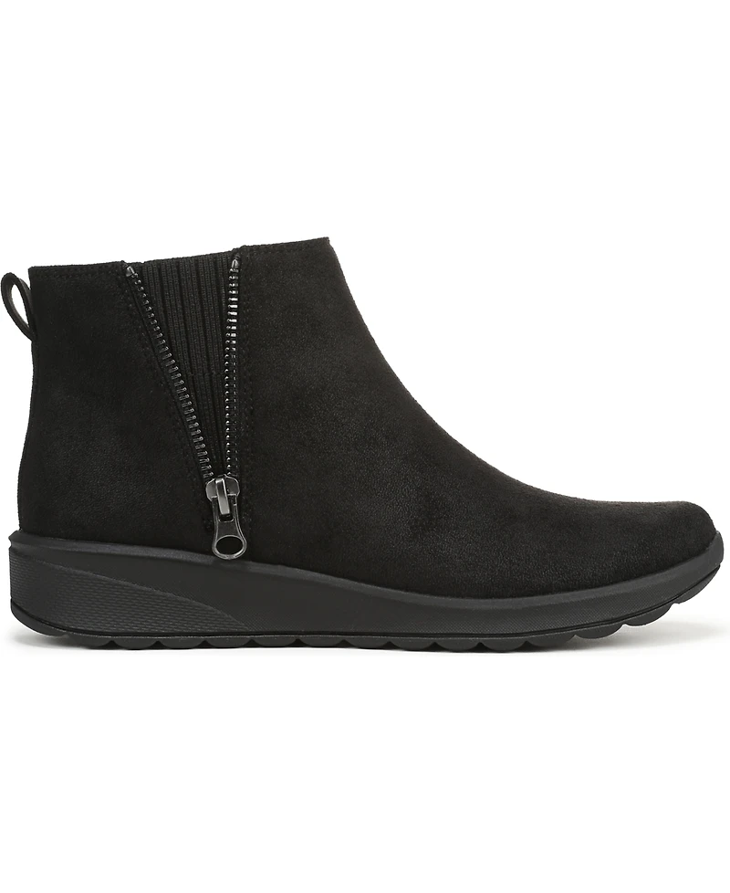 LifeStride Women's Gage Washable Zipper Short Ankle Boots