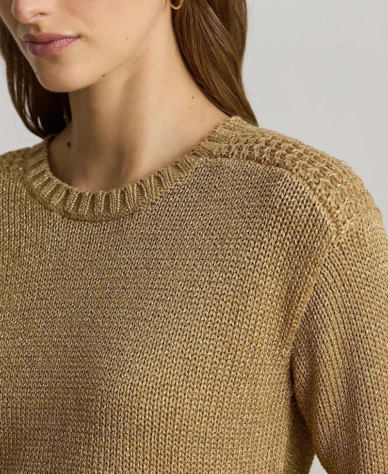 Lauren Ralph Petite Crewneck Sweater