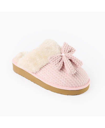 Minnetonka Women's Bowelle Scuff Sweater Knit Slippers