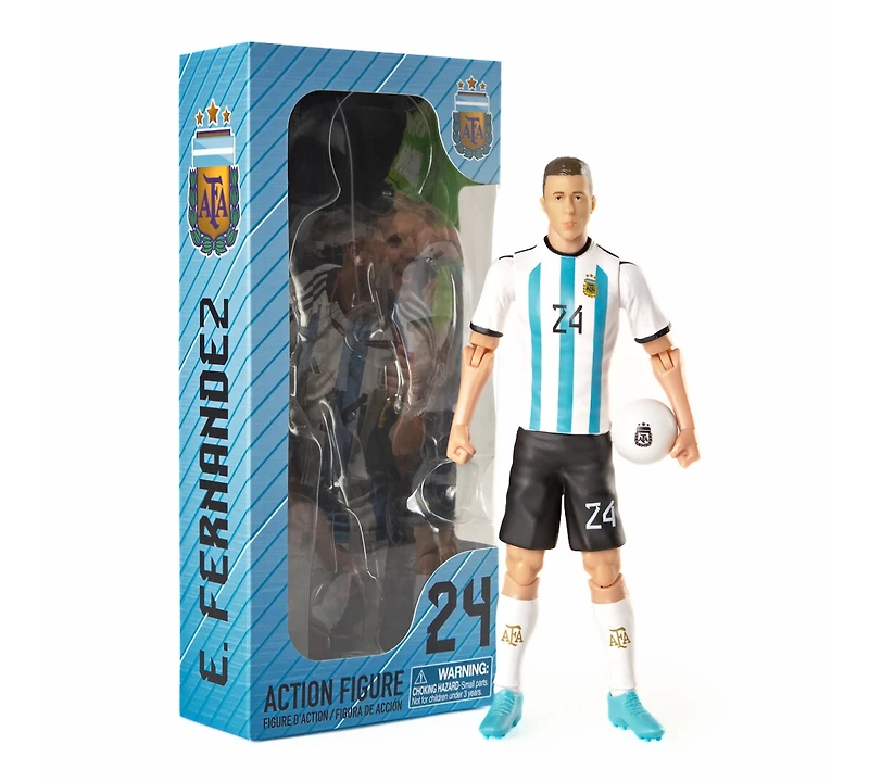 Banbo Toys Sockers Argentina Enzo 8" Collectible Soccer Action Figure