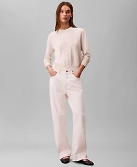 Calvin Klein Jeans Women's Monogram Logo Sweater