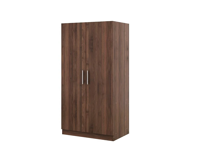 Casainc 2-Door Storage Wardrobe Cabinet Armoire with 3 Storage Shelves