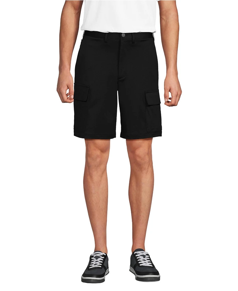 Lands' End Men's 9 Inch Flex Performance Cargo Short