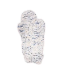 Muk Luks Women's Color block Stripe Cable Mittens