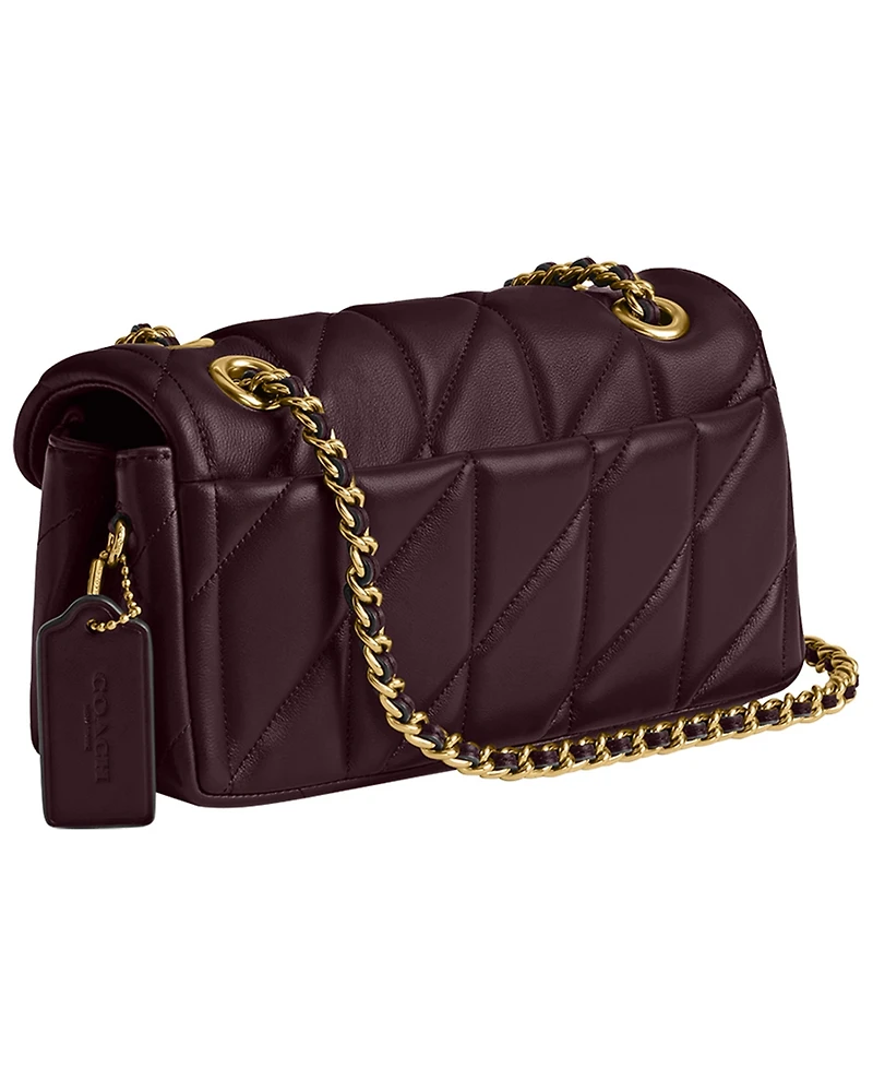 Coach Women's Quilted Leather Tabby Chain Shoulder Bag 20