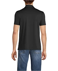 Lands' End School Uniform Men's Rapid Dry Short Sleeve Modern Fit Polo