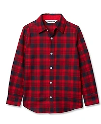 Lands' End Boys Long Sleeve Poplin Shirt