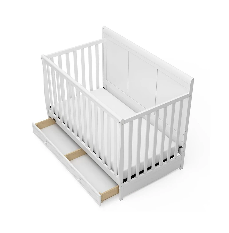Graco Asheville 4-in-1 Convertible Crib with Drawer