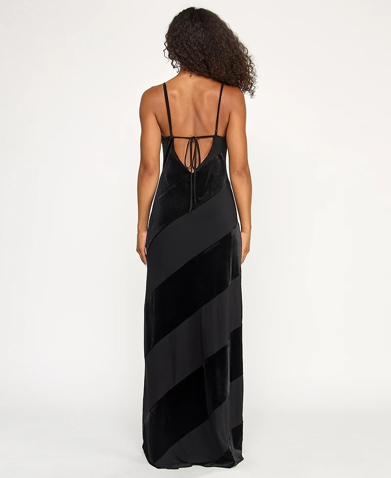 City Studios Juniors' Low-Back Panel Long Slip Dress