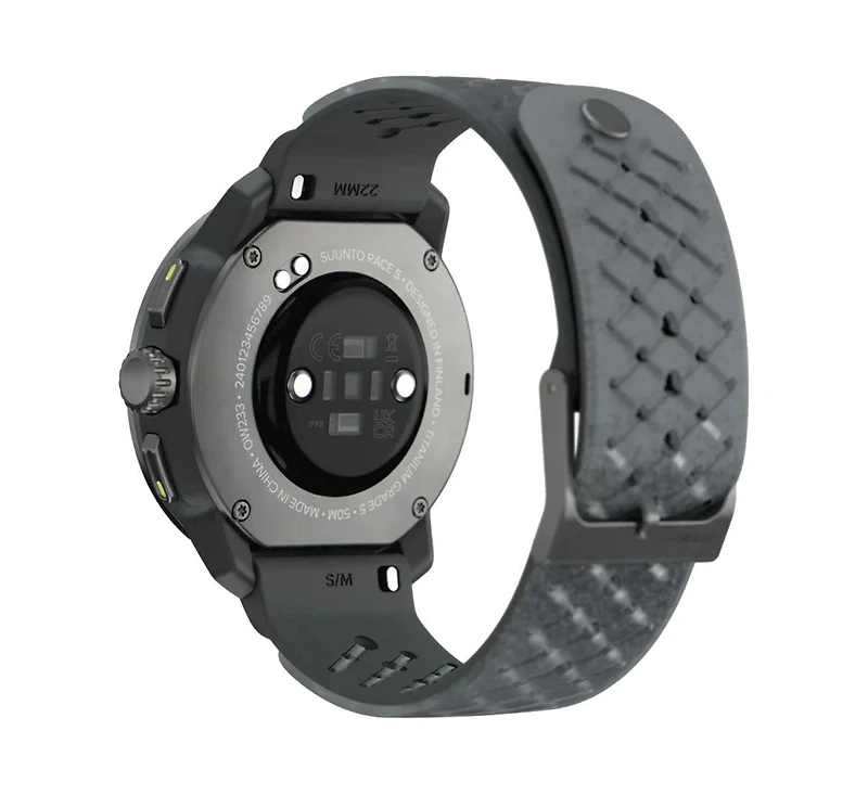 Suunto Race S Titanium Gps Sports Watch with Amoled Touchscreen, Heart Rate and Fitness Tracker