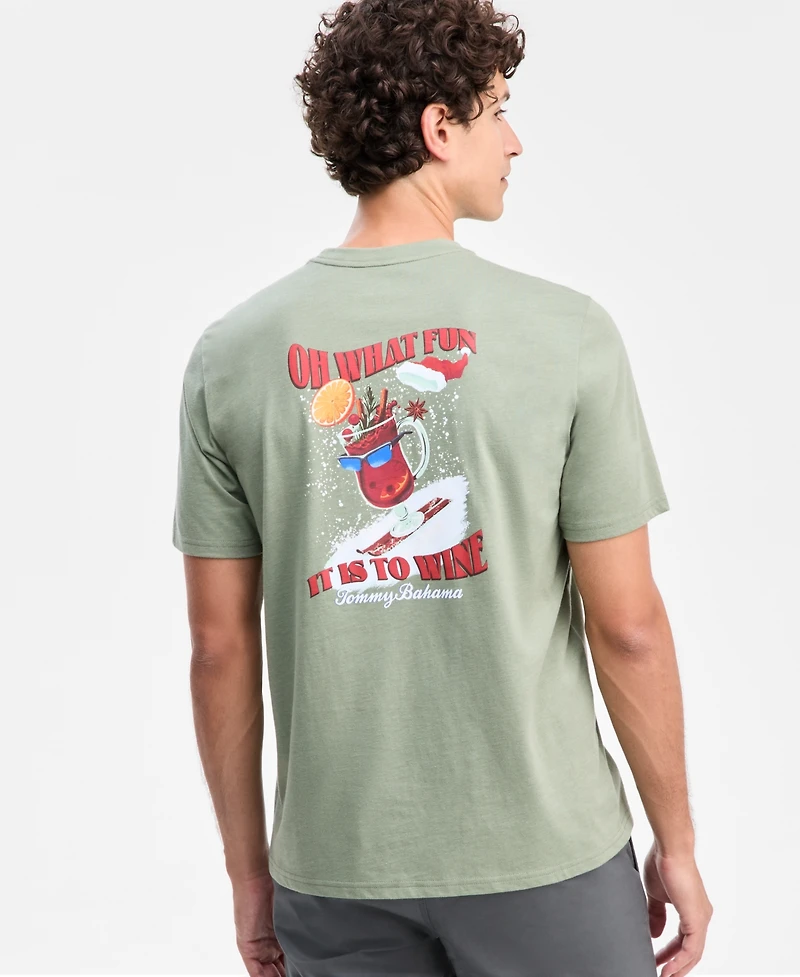 Tommy Bahama Men's Oh What Fun It Is To Wine T-Shirt