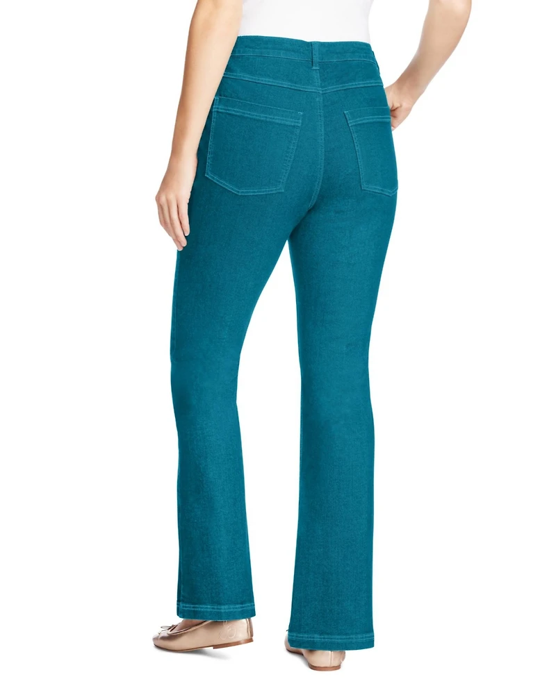Woman Within Women's Tall Stretch Denim Five-Pocket Bootcut Jeans