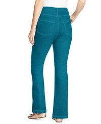 Woman Within Women's Tall Stretch Denim Five-Pocket Bootcut Jeans