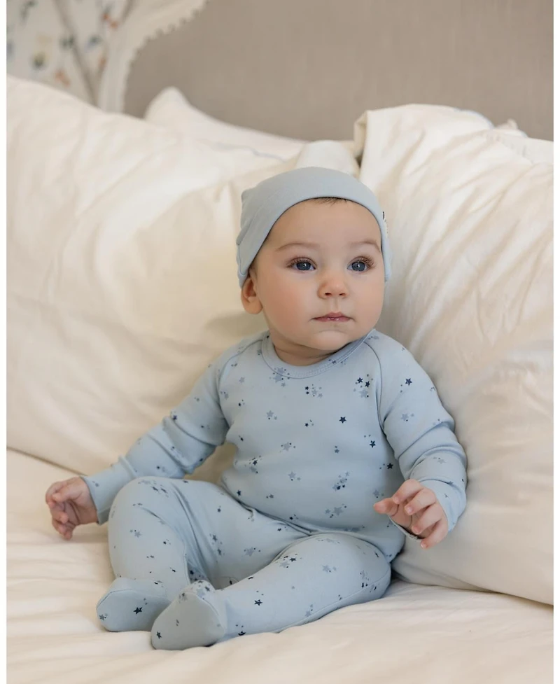 MeMoi Baby Girls 100% Pure Cotton Beanie
