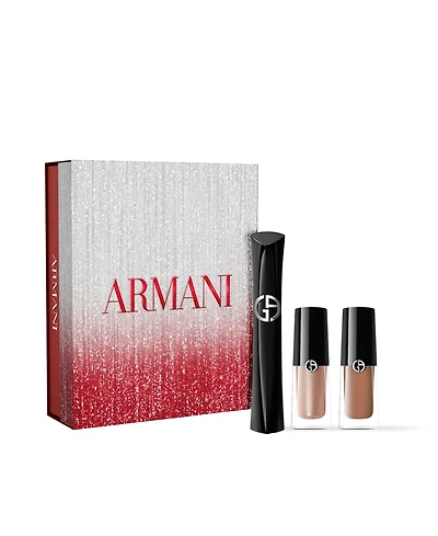 Giorgio Armani 3-Piece Long-Lasting Mascara and Liquid Eyeshadow Tint Set