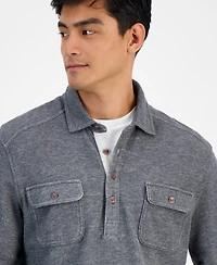 Tommy Bahama Men's Penn Cove Long-Sleeve Polo Shirt