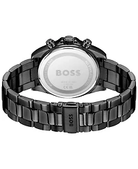 Hugo Boss Men's Hero 2.0 Quartz Fashion Chrono Ionic Plated Steel Watch
