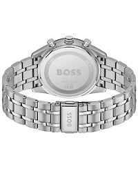 Hugo Boss Men's Tourmaster Quartz Multifunction Stainless Steel Watch, 41mm