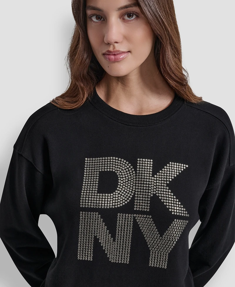 Dkny Jeans Petite Long Sleeves Sweatshirt