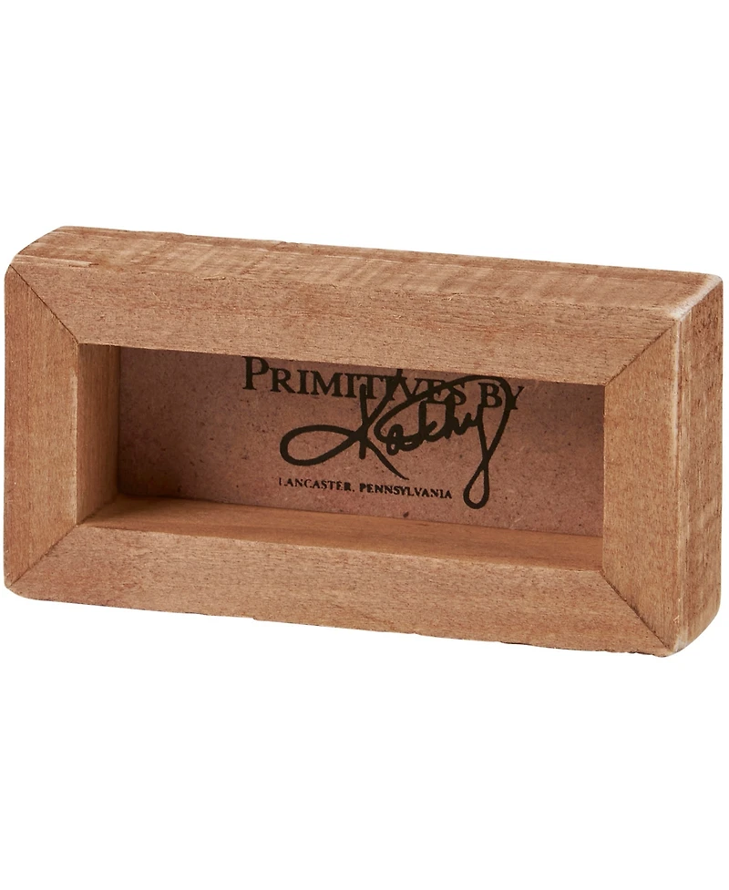 Primitives by Kathy Dear Santa Box Sign Mini