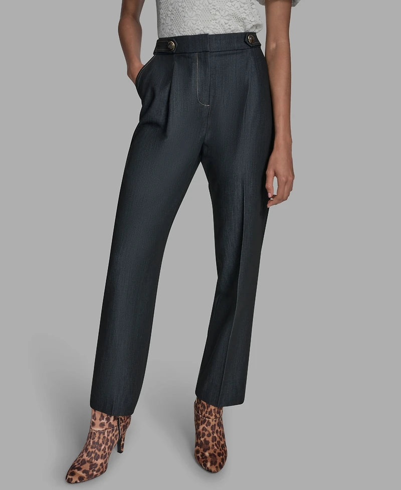 Bcbg Women's Full Length Faux Denim Pants