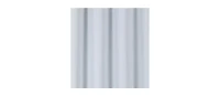 Kate Aurora 100% Hotel Thermal Blackout White Grommet Top Curtain Panels - 50 in. W x 45 in. L, White