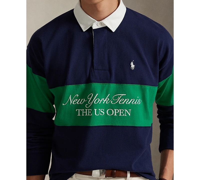Polo Ralph Lauren Men's Us Open 2025 Vintage Fit Rugby Shirt