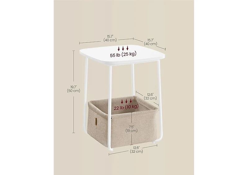Songmics Home Side Table