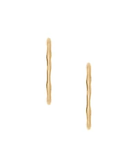 Skagen Women's Moderne Stak Gold-Tone Stainless Steel Hoop Earrings